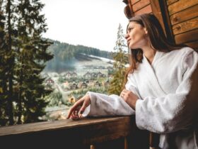 luksusowy dom ze spa w gorach